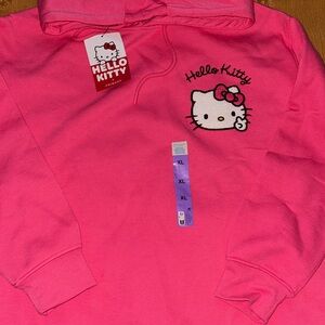 Primark Pink Shrug Sweater with Hello Kitty Design